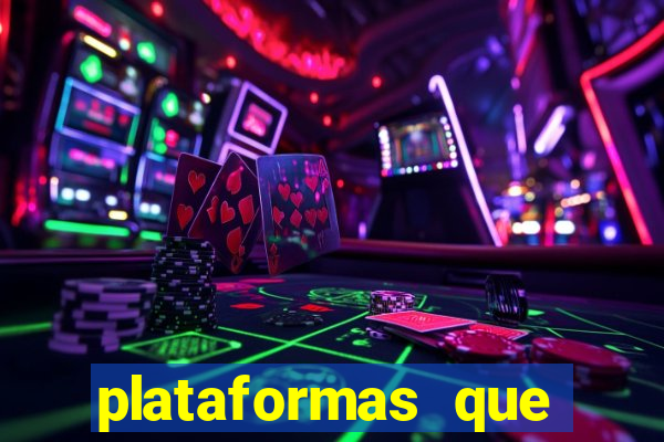 plataformas que estao pagando agora